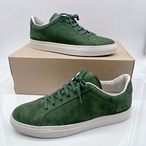 Common Projects Retro Men's Fashion Sneakers Green White Nubuck EU 42 US 9